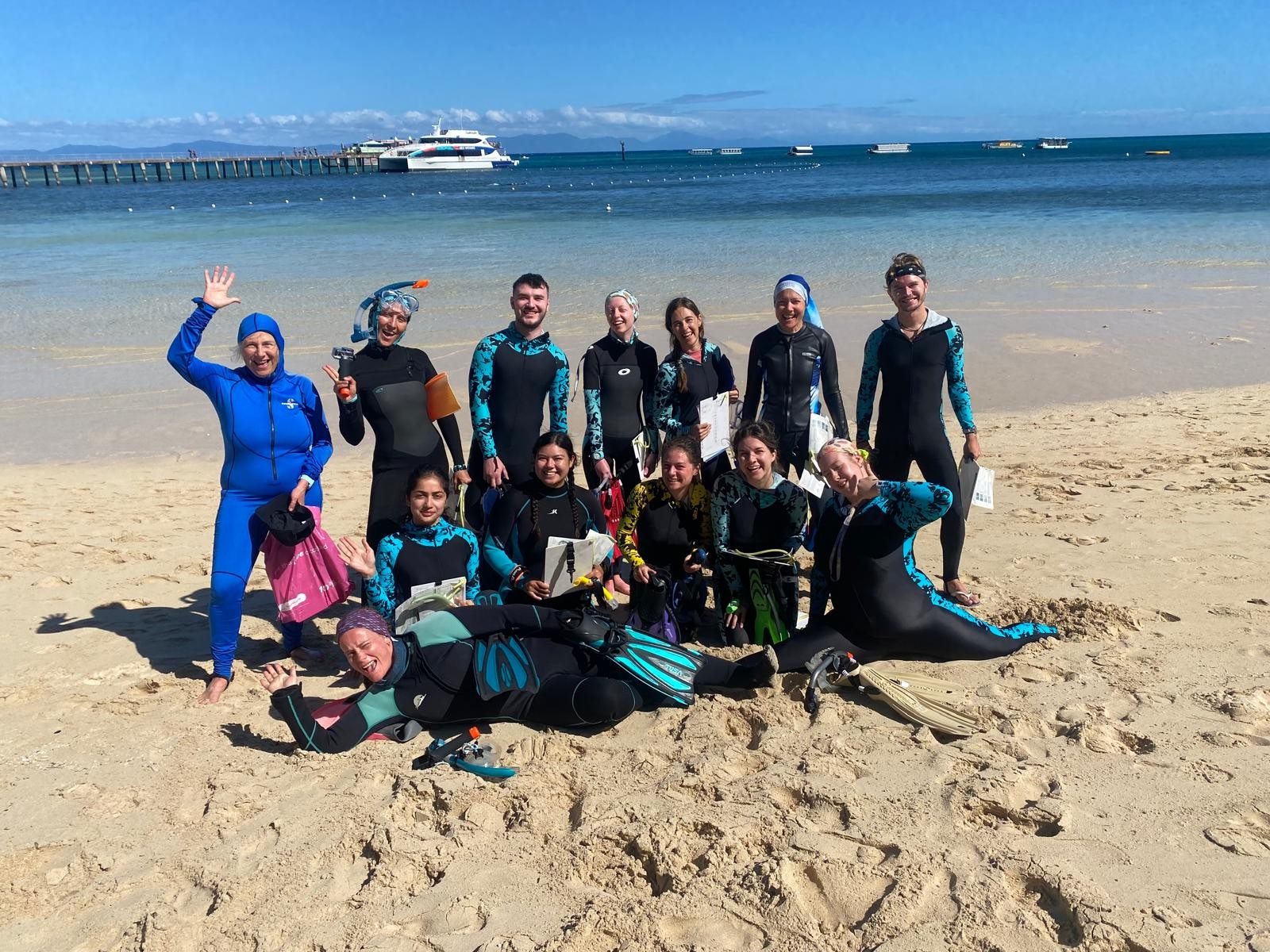Snorkel, survey and support reef conservation off tropical islands near Cairns